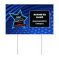 Double-Sided Yard Sign w/ Stake